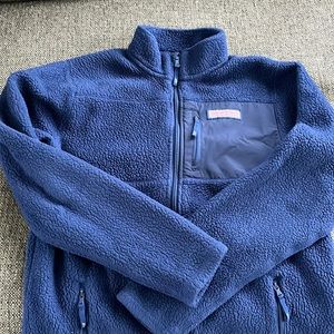 Vineyard Vines Boys Fleece Jacket Blue XL (18)